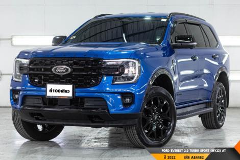 FORD EVEREST 2.0 TURBO SPORT (MY22)  AT ปี 2022 ราคา 1,090,000.- (#BM2025063005)