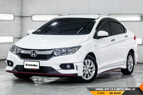 HONDA CITY 1.5 S (MY14) (MNC)  AT ปี 2019 ราคา 399,000.- (#BM2025063010)