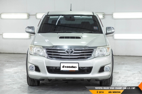 TOYOTA HILUX VIGO CHAMP MT ปี 2014#1