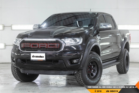 FORD RANGER ALL NEW DOUBLE CAB 2.2 HI-RIDER XLT (MY18)  AT ปี 2018 ราคา 449,000.- (#BM2025070601)
