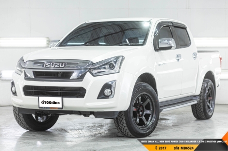 ISUZU DMAX ALL NEW BLUE POWER CAB-4 HI-LANDER 1.9 Ddi Z-PRESTIGE (MNC)  AT ปี 2017 ราคา 499,000.- (#BM2025070607)