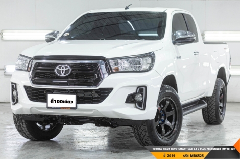 TOYOTA HILUX REVO SMART CAB 2.4 J PLUS PRERUNNER (MY18)  MT ปี 2019 ราคา 469,000.- (#BM2025070608)