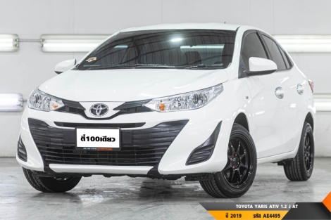 TOYOTA YARIS ATIV 1.2 J  AT ปี 2019 ราคา 359,000.- (#BM2025070613)