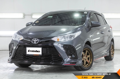 TOYOTA YARIS 1.2 ENTRY (MY20)  AT ปี 2022 ราคา 429,000.- (#BM2025070615)