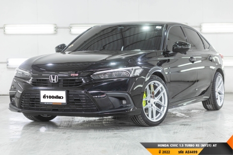 HONDA CIVIC 1.5 TURBO RS (MY21)  AT ปี 2022 ราคา 819,000.- (#BM2025070617)