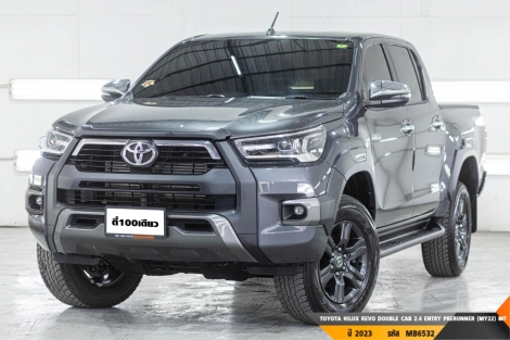 TOYOTA HILUX REVO DOUBLE CAB 2.4 ENTRY PRERUNNER (MY22)  MT ปี 2023 ราคา 679,000.- (#BM2025071408)