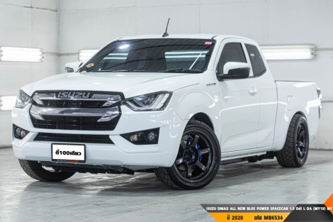 ISUZU DMAX ALL NEW BLUE POWER SPACECAB 1.9 Ddi L DA (MY19)  MT ปี 2020 ราคา 499,000.- (#BM2025071701)