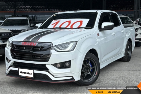 ISUZU DMAX ALL NEW BLUE POWER CAB-4 1.9 Ddi SPEED X-SERIES (MY21)  MT ปี 2021 ราคา 599,000.- (#BM2025072105)