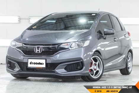 HONDA JAZZ 1.5 S (MY14) (MNC) AT  AT ปี 2018 ราคา 439,000.- (#BM2025072306)