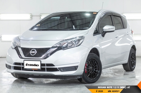 NISSAN NOTE 1.2 V (MNC)  AT ปี 2020 ราคา 318,000.- (#BM2025072309)