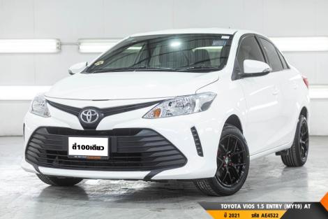 TOYOTA VIOS 1.5 ENTRY (MY19)  AT ปี 5200 ราคา 389,000.- (#BM2025072310)