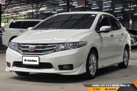 HONDA CITY 1.5 S (MY08) (MNC) AT  AT ปี 2012 ราคา 198,000.- (#BM2025072514)