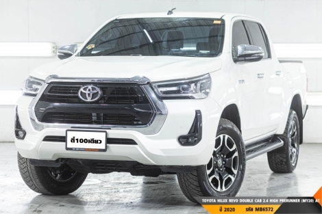 TOYOTA HILUX REVO DOUBLE CAB 2.4 HIGH PRERUNNER (MY20)  AT ปี 2020 ราคา 679,000.- (#BM2025080505)