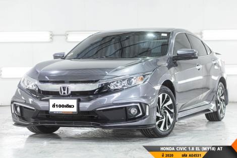 HONDA CIVIC 1.8 EL (MY18)  AT ปี 2020 ราคา 619,000.- (#BM2025080522)