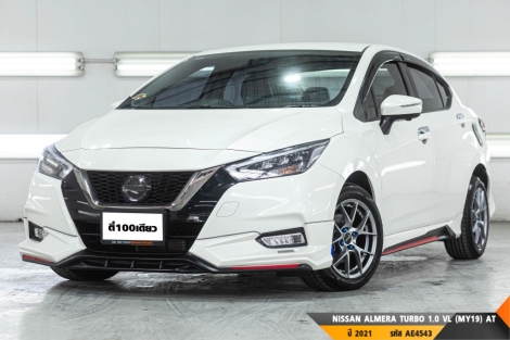 NISSAN ALMERA TURBO 1.0 VL (MY19)  AT ปี 2021 ราคา 419,000.- (#BM2025080703)