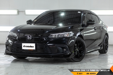 HONDA CIVIC 1.5 TURBO EL+ (MY21)  AT ปี 2021 ราคา 769,000.- (#BM2025080711)