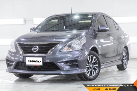 NISSAN ALMERA 1.2 E SPORTECH (MY19)  AT ปี 2019 ราคา 298,000.- (#BM2025080803)
