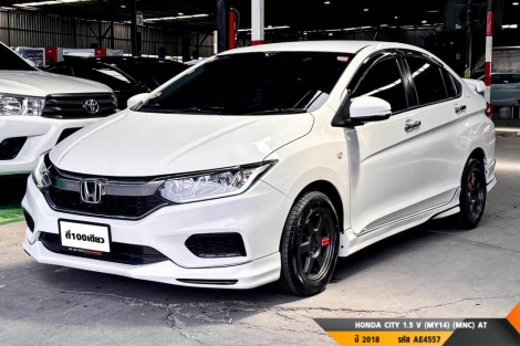 HONDA CITY 1.5 V (MY14) (MNC)  AT ปี 2018 ราคา 399,000.- (#BM2025080804)