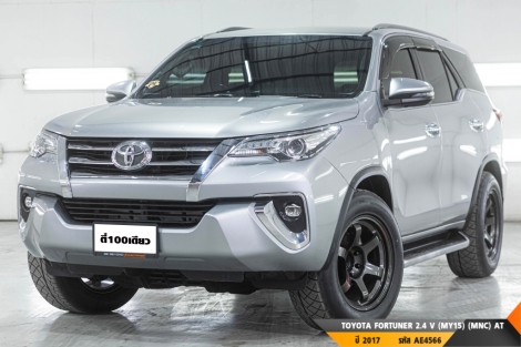TOYOTA FORTUNER 2.4 V (MY15) (MNC)  AT ปี 2017 ราคา 839,000.- (#BM2025080910)