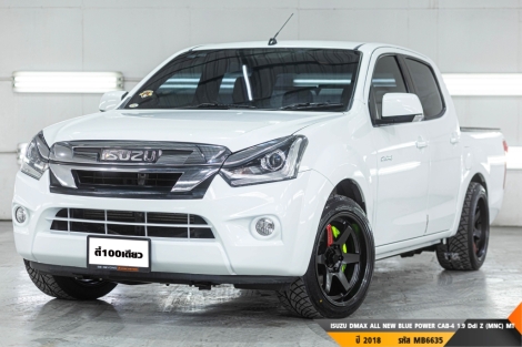 ISUZU DMAX ALL NEW BLUE POWER CAB-4 1.9 Ddi Z (MNC)  MT ปี 2018 ราคา 499,000.- (#BM2025082504)