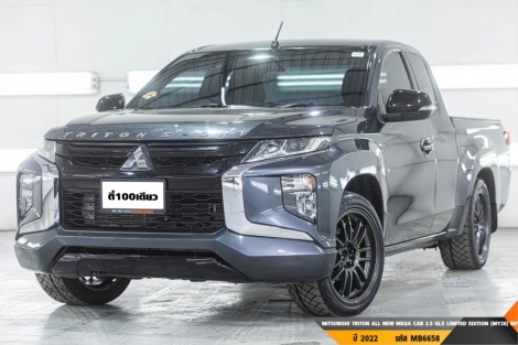 MITSUBISHI TRITON ALL NEW MEGA CAB 2.5 GLX LIMITED EDITION (MY20)  MT ปี 2022 ราคา 399,000.- (#BM2025091201)