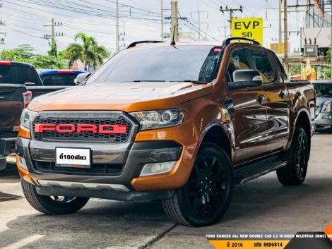 FORD RANGER ALL NEW DOUBLE CAB 2.2 HI-RIDER WILDTRAK (MNC)  MT ปี 2016 ราคา 429,000.- (#BM2025091703)
