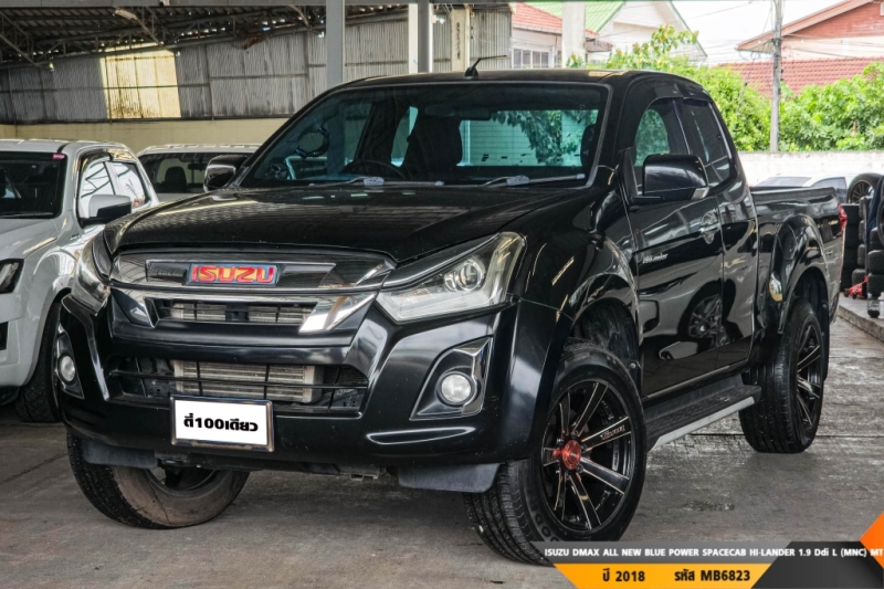 ISUZU DMAX ALL NEW BLUE POWER SPACECAB HI-LANDER 1.9 Ddi L (MNC)  MT ปี 2018 ราคา 389,000.- (#BM2025091712)