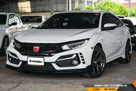 HONDA CIVIC 1.8 E (MY18)  AT ปี 2020 ราคา 619,000.- (#BM2025091715)