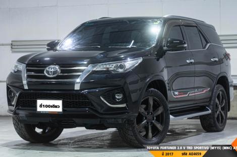 TOYOTA FORTUNER 2.8 V TRD SPORTIVO (MY15) (MNC)  AT ปี 2017 ราคา 919,000.- (#BM2025091718)