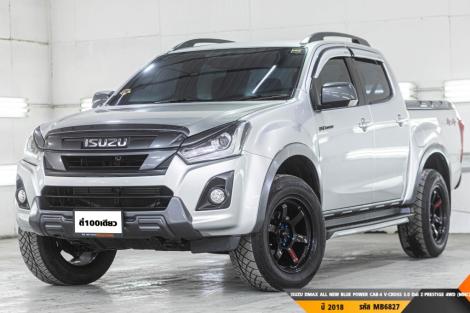 ISUZU DMAX ALL NEW BLUE POWER CAB-4 V-CROSS 3.0 Ddi Z-PRESTIGE 4WD (MNC)  MT ปี 2018 ราคา 589,000.- (#BM2025091803)