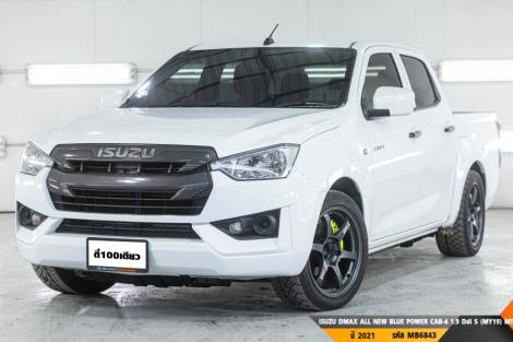 ISUZU DMAX ALL NEW BLUE POWER CAB-4 1.9 Ddi S (MY19)  MT ปี 2021 ราคา 529,000.- (#BM2025092302)