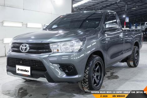 TOYOTA HILUX REVO 2.8 ENTRY SINGLE CAB (MY20)  MT ปี 2020 ราคา 449,000.- (#BM2025092603)