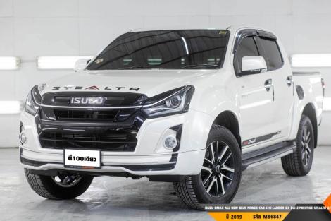 ISUZU DMAX ALL NEW BLUE POWER CAB-4 HI-LANDER 3.0 Ddi Z-PRESTIGE STEALTH  AT ปี 2019 ราคา 599,000.- (#BM2025092702)