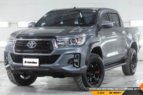 TOYOTA HILUX REVO DOUBLE CAB 2.4 E PRERUNNER (MY18)  AT ปี 2019 ราคา 559,000.- (#BM2025101204)