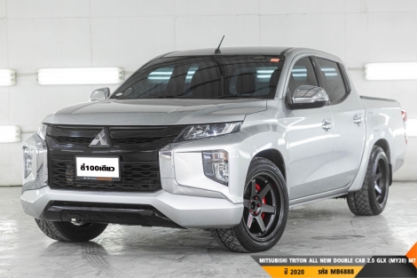 MITSUBISHI TRITON ALL NEW DOUBLE CAB 2.5 GLX (MY20)  MT ปี 2020 ราคา 399,000.- (#BM2025101704)