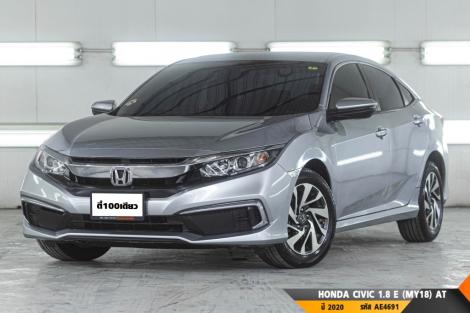 HONDA CIVIC 1.8 E (MY18)  AT ปี 2020 ราคา 549,000.- (#BM2025101706)