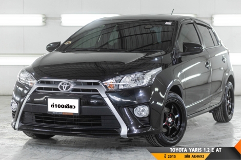 TOYOTA YARIS 1.2 E  AT ปี 2015 ราคา 259,000.- (#BM2025101707)