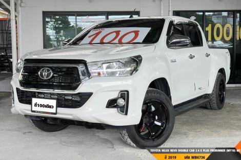 TOYOTA HILUX REVO DOUBLE CAB 2.4 E PLUS PRERUNNER (MY18)  MT ปี 2019 ราคา 519,000.- (#BM2025111701)