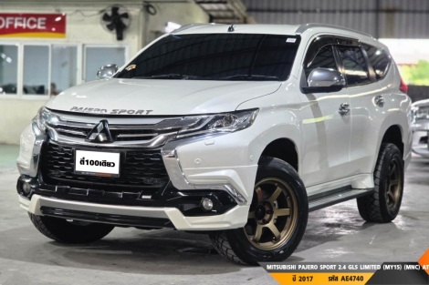 MITSUBISHI PAJERO SPORT 2.4 GLS LIMITED (MY15) (MNC)  AT ปี 2017 ราคา 689,000.- (#BM2025111904)