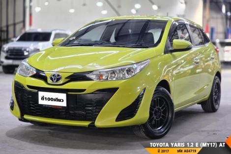 TOYOTA YARIS 1.2 E (MY17)  AT ปี 2017 ราคา 349,000.- (#BM2025111912)