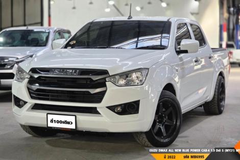 ISUZU DMAX ALL NEW BLUE POWER CAB-4 1.9 Ddi S (MY21)  MT ปี 2022 ราคา 569,000.- (#BM2025121102)