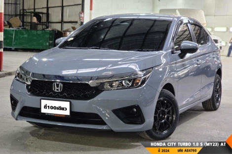 HONDA CITY TURBO 1.0 S (MY23)  AT ปี 2024 ราคา 499,000.- (#BM2025121113)