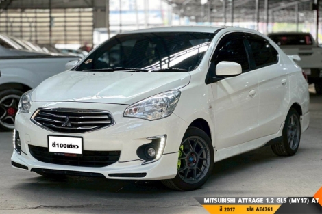 MITSUBISHI ATTRAGE 1.2 GLS (MY17)  AT ปี 2017 ราคา 269,000.- (#BM2025121114)