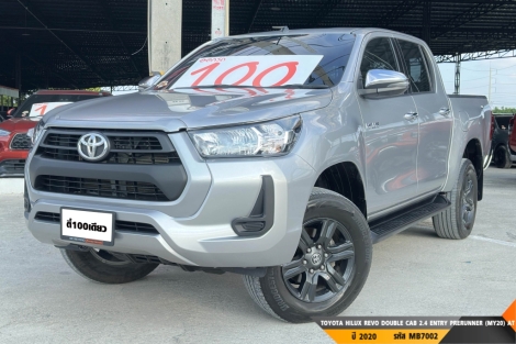 TOYOTA HILUX REVO DOUBLE CAB 2.4 ENTRY PRERUNNER (MY20)  AT ปี 2020 ราคา 589,000.- (#BM2025121601)