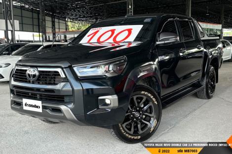 TOYOTA HILUX REVO DOUBLE CAB 2.4 PRERUNNER ROCCO (MY22)  AT ปี 2022 ราคา 829,000.- (#BM2025121602)