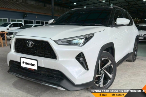 TOYOTA YARIS CROSS 1.5 HEV PREMIUM  AT ปี 2023 ราคา 789,000.- (#BM2025121903)