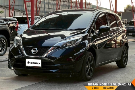 NISSAN NOTE 1.2 VL (MNC)  AT ปี 2020 ราคา 319,000.- (#BM2025122114)