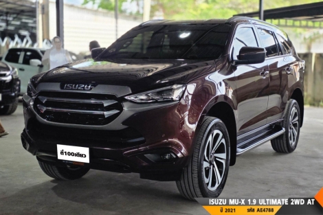 ISUZU MU-X 1.9 ULTIMATE 2WD  AT ปี 2021 ราคา 969,000.- (#BM2025122206)
