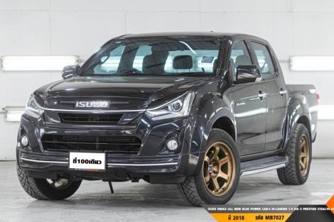 ISUZU DMAX ALL NEW BLUE POWER CAB-4 HI-LANDER 1.9 Ddi Z PRESTIGE STEALTH AT  AT ปี 2018 ราคา 489,000.- (#BM2025122405)