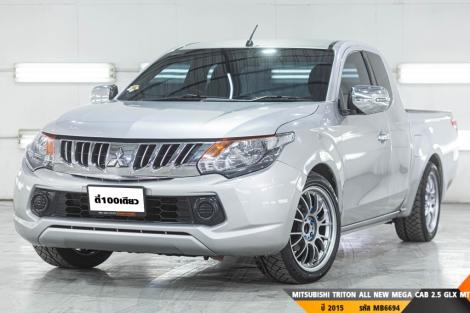 MITSUBISHI TRITON ALL NEW MEGA CAB 2.5 GLX  MT ปี 2015 ราคา 299,000.- (#BM2026020501)